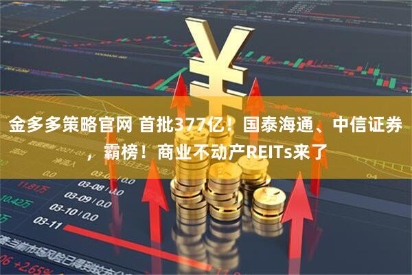 金多多策略官网 首批377亿！国泰海通、中信证券，霸榜！商业不动产REITs来了